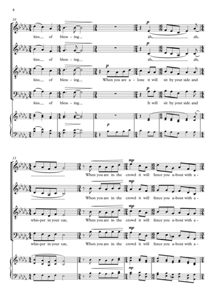My Song (This Song of Mine) for SATB unaccompanied image number null