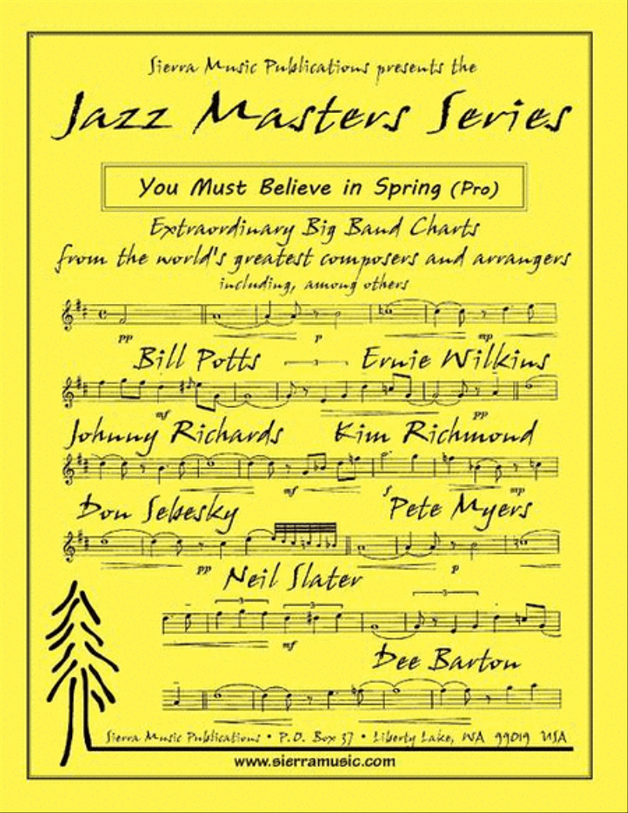 You Must Believe in Spring (Pro) Big Band scores gallery preview page 1