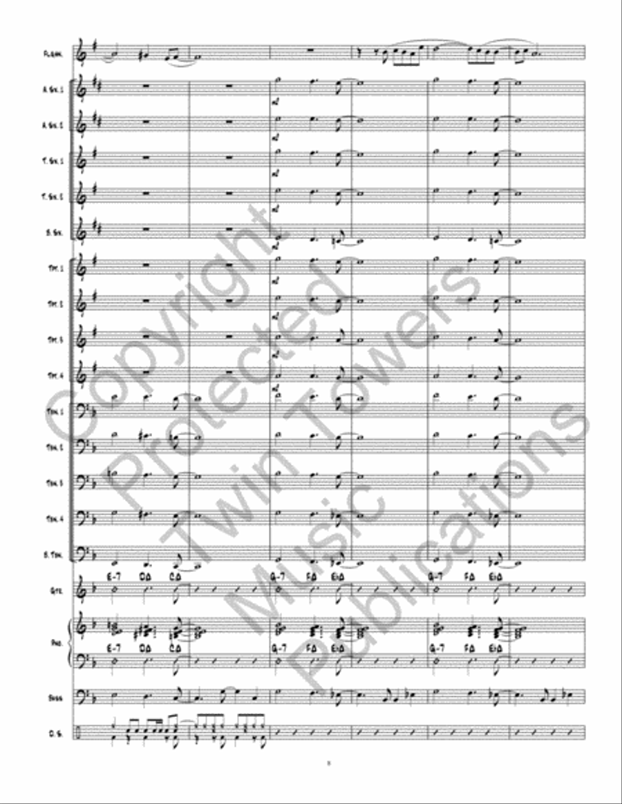 Mr. Clary Jazz Ensemble scores gallery preview page 9