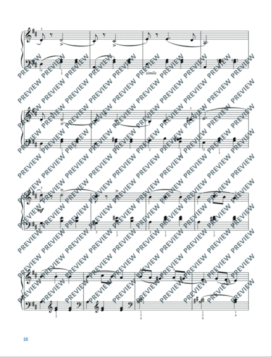 Swan Lake Swan Lake Piano Solo scores gallery preview page 17