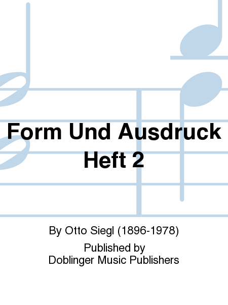 Form und Ausdruck Heft 2