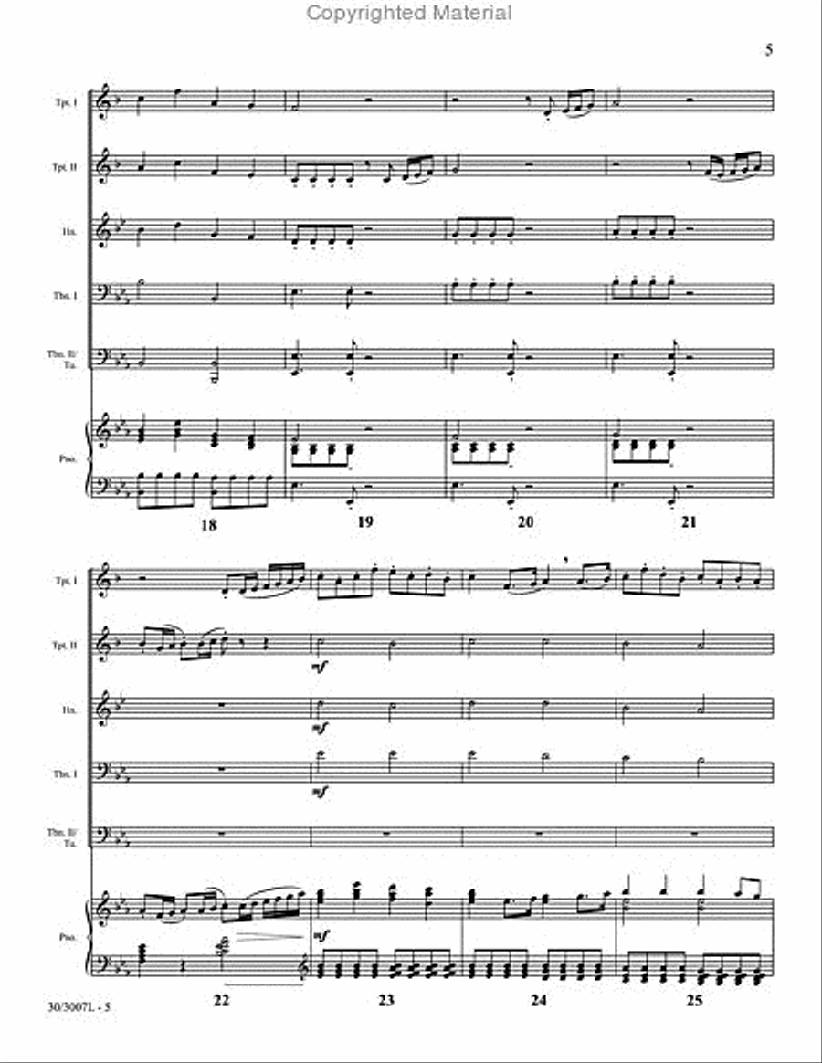 Shepherds and Angels Brass Ensemble scores gallery preview page 4