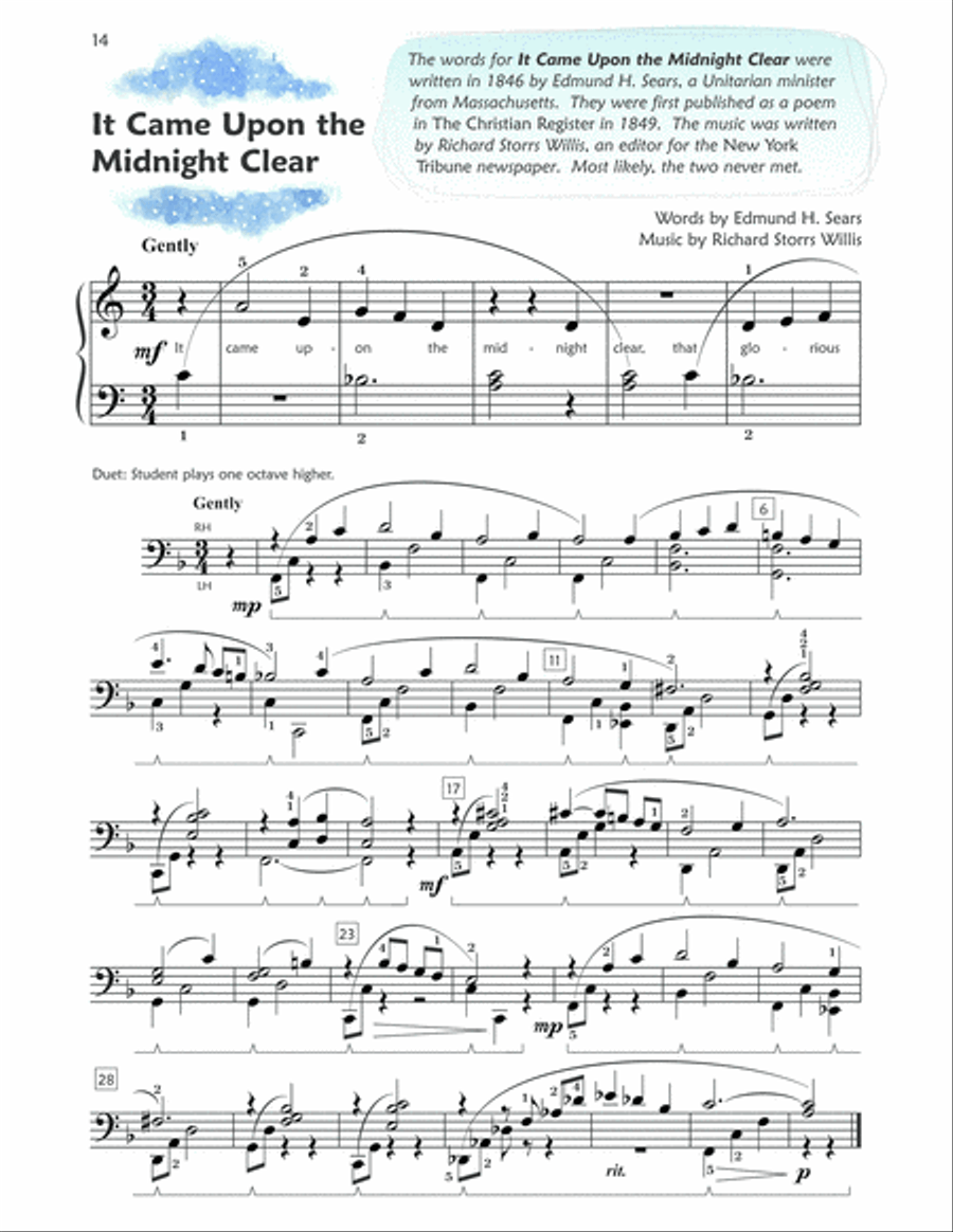 Premier Piano Course Christmas, Book 2A Piano Method scores gallery preview page 3