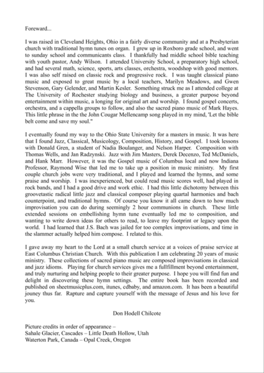 Sacred Piano Preludes, Volume 2 Piano Solo scores gallery preview page 5