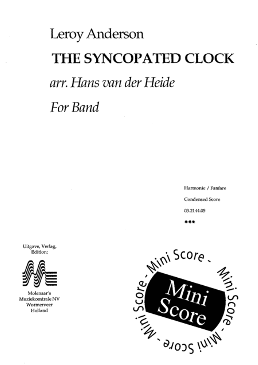 The Syncopated Clock The Syncopated Clock Concert Band scores gallery preview page 3