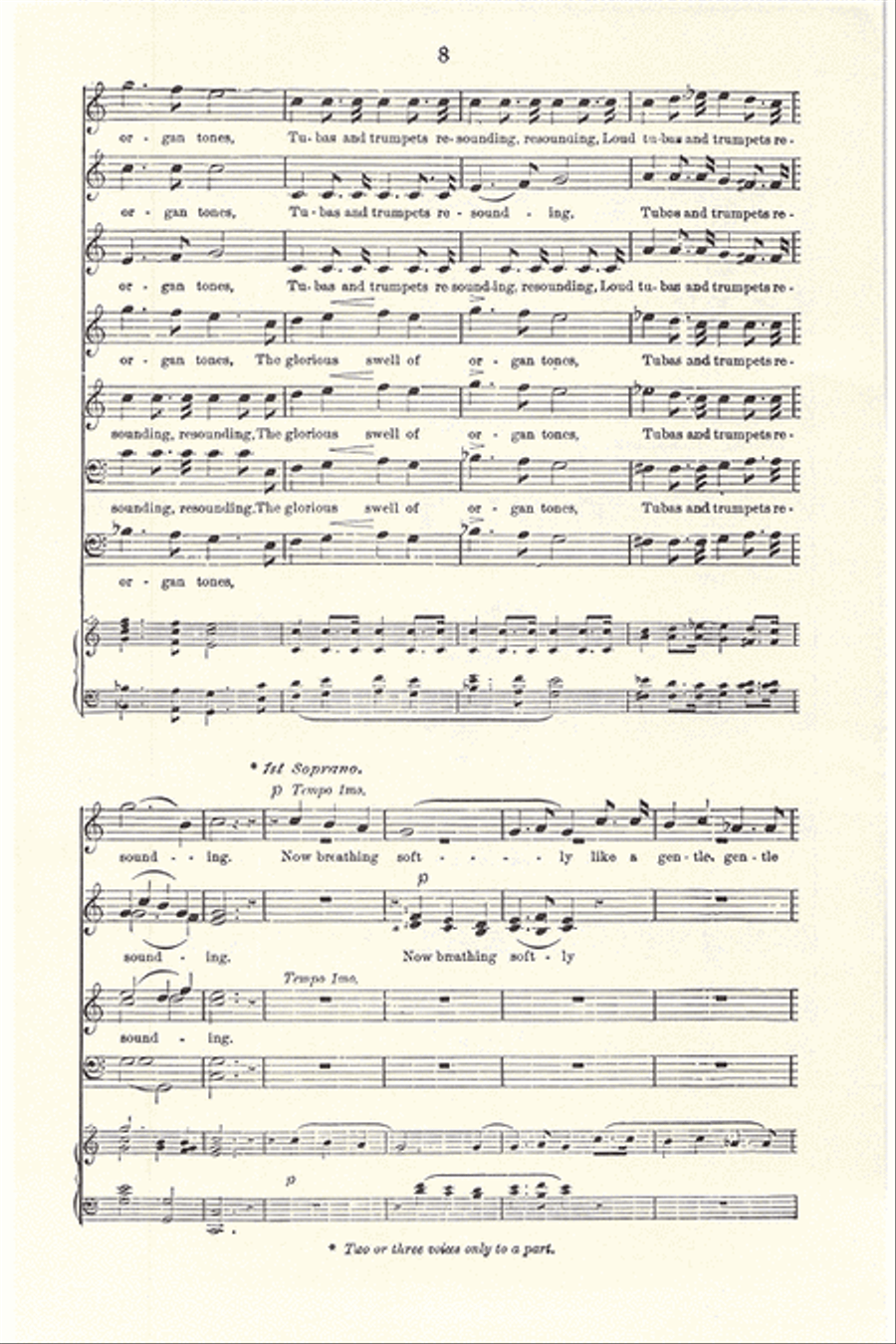 Hymn to Music 4-Part scores gallery preview page 7