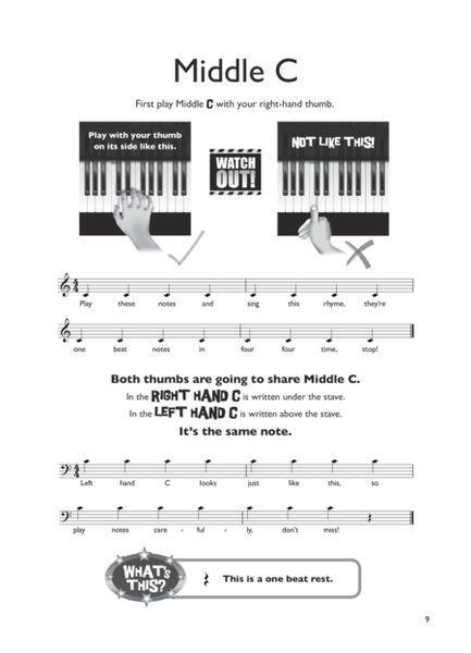 Hot Keys Piano - For Secondary & Adult Starters