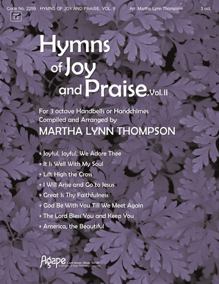 Book cover for Hymns of Joy and Praise, Vol 2