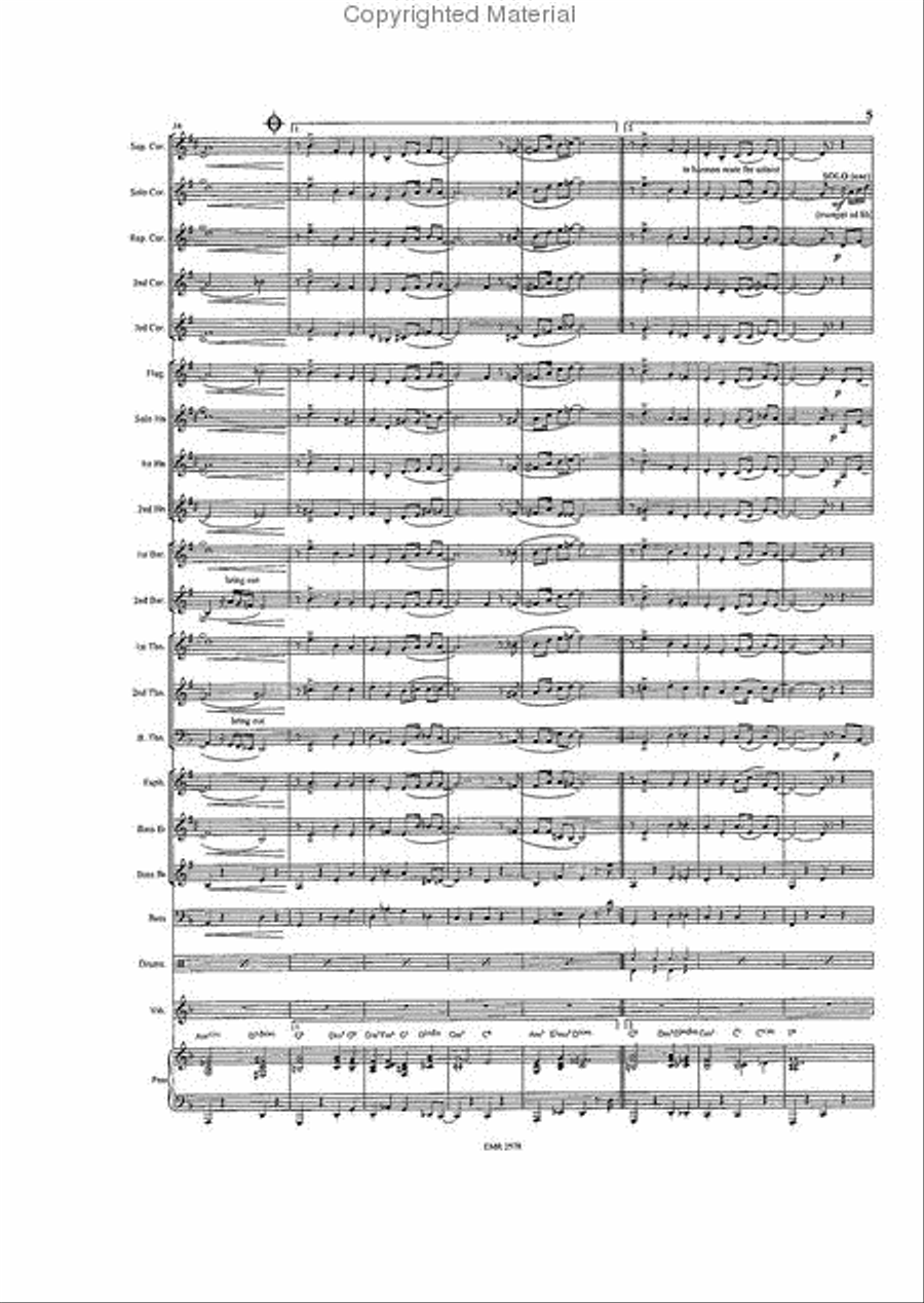 Li'l Darlin' Li'l Darlin' Brass Band scores gallery preview page 5