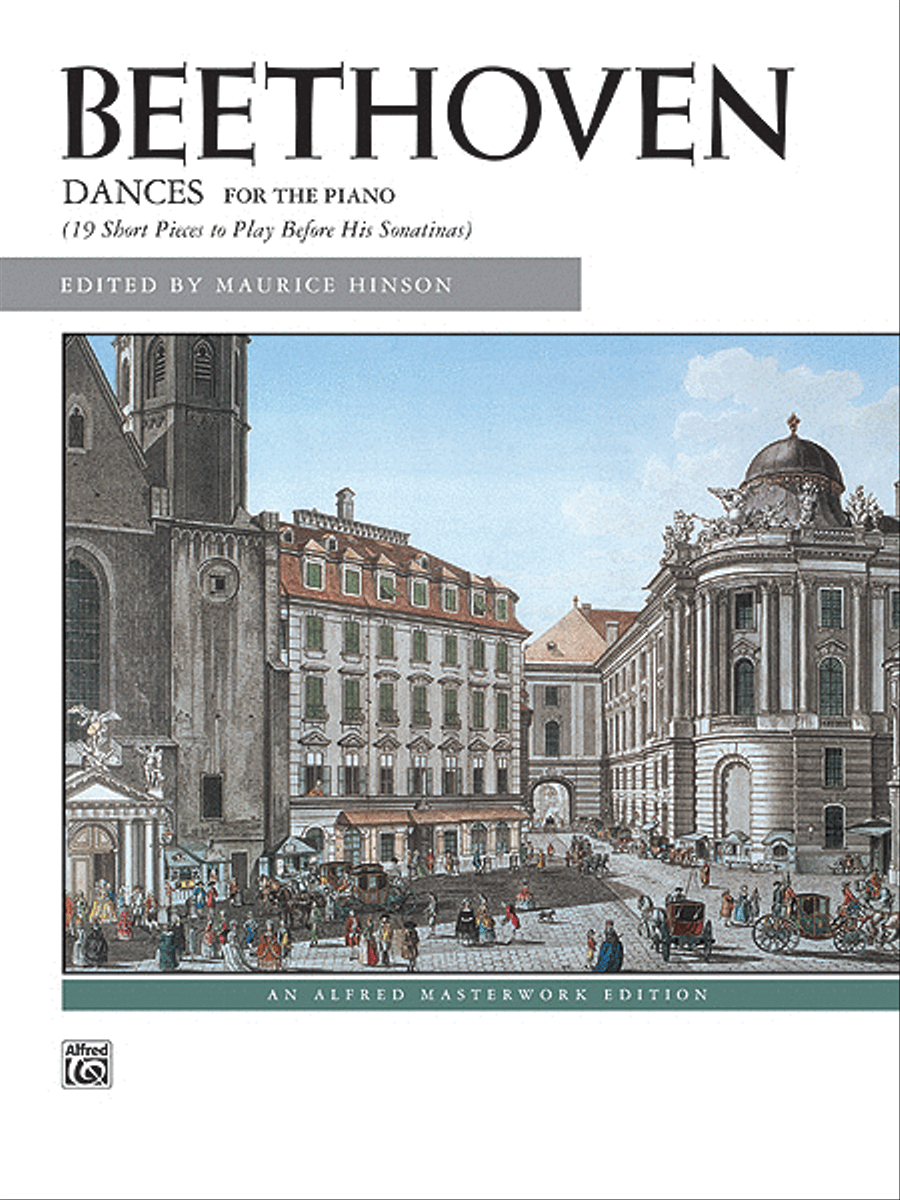 Beethoven -- Dances of Beethoven Piano Solo scores gallery preview page 1