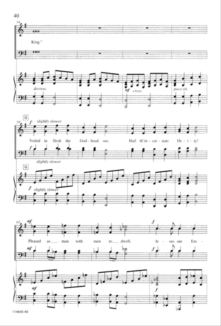 The Newborn King The Newborn King 4-Part scores gallery preview page 48