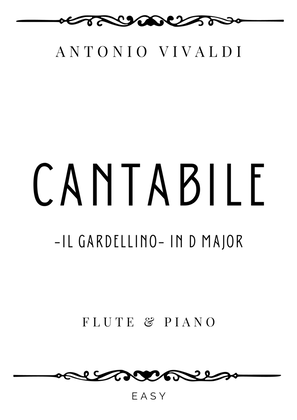 Vivaldi - Cantabile from Il Gardellino in D Major - Easy