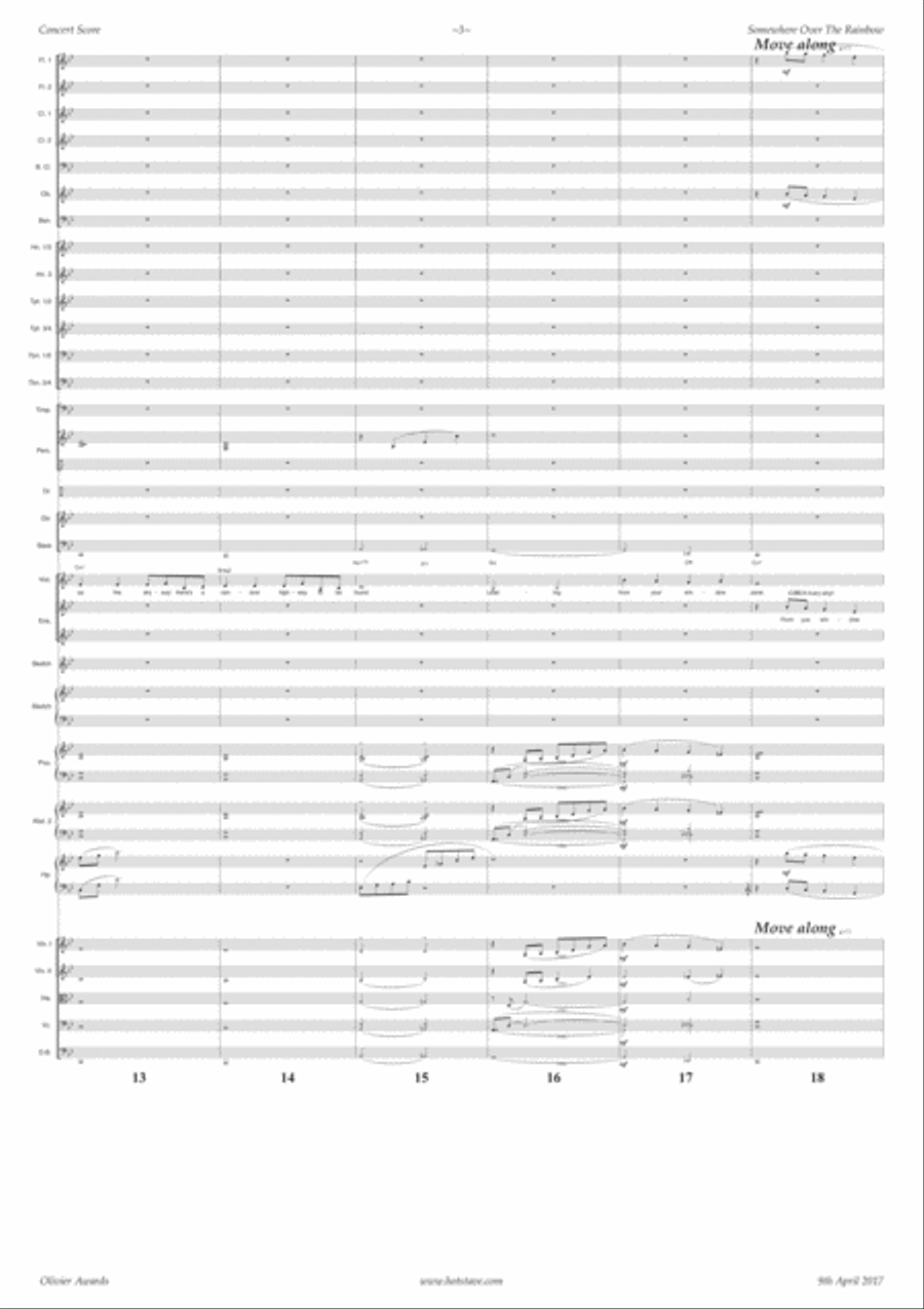 Over The Rainbow (from The Wizard Of Oz)