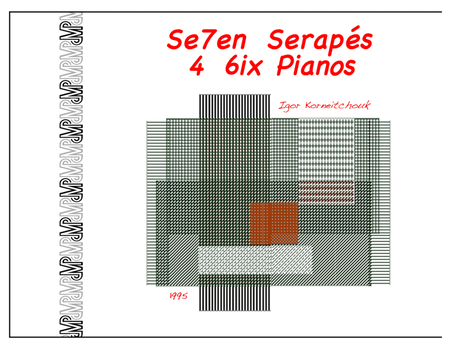 7 Serapés for 6 Pianos (score) image number null