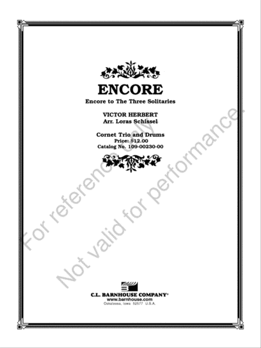 Encore Trumpet scores gallery preview page 2