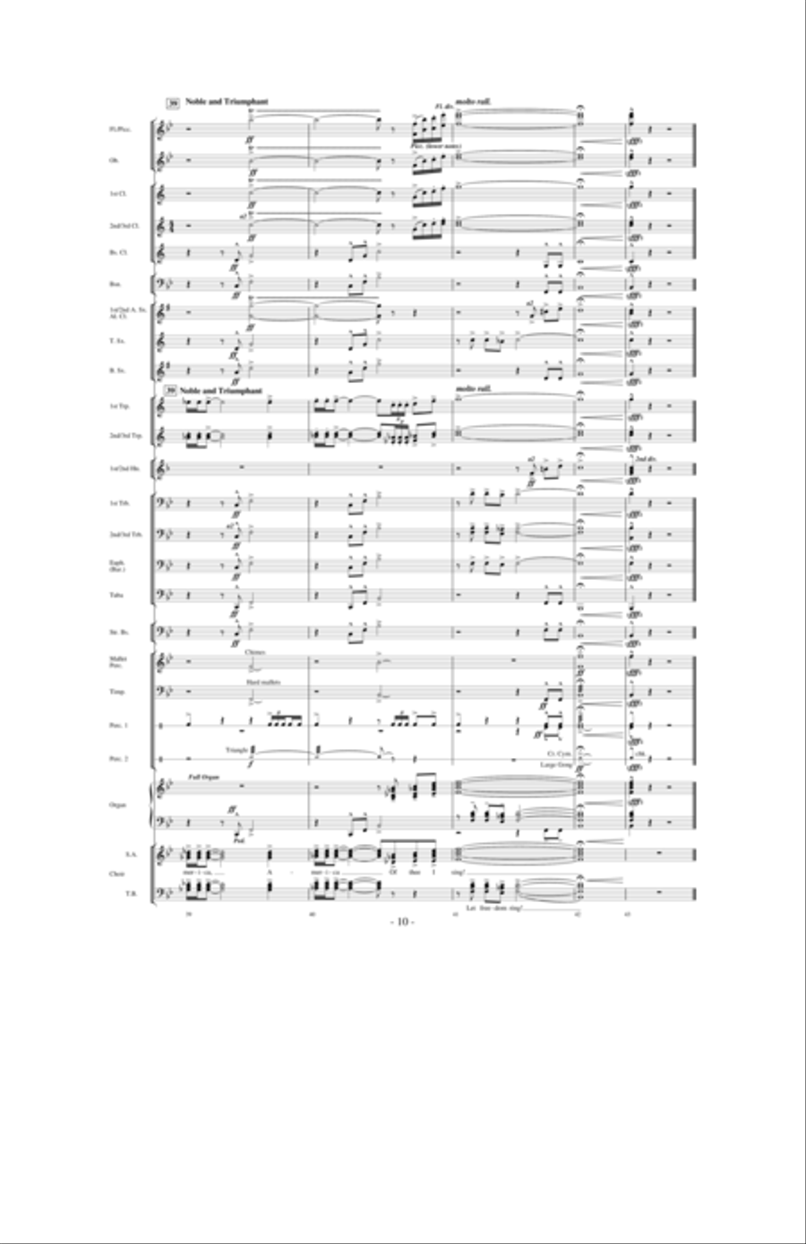 The Star Spangled Banner The Star Spangled Banner Concert Band scores gallery preview page 9