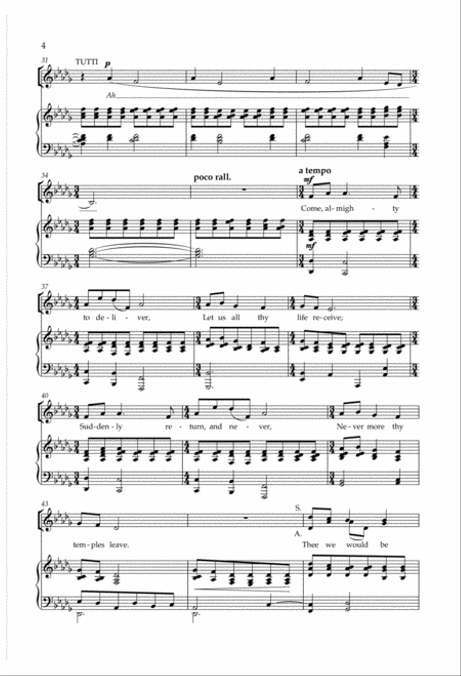 Love Divine SSAA scores gallery preview page 4