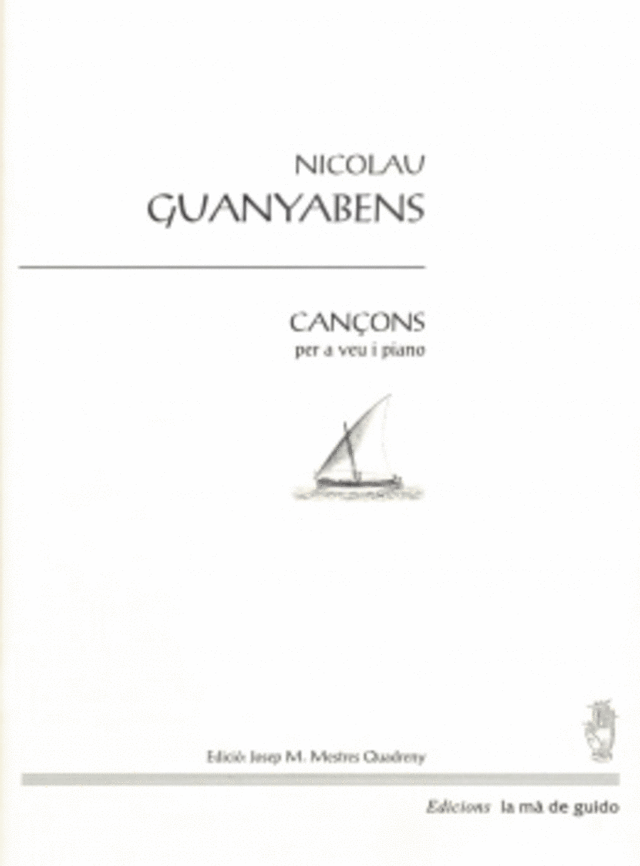 Cancons Cancons Voice Solo scores gallery preview page 1