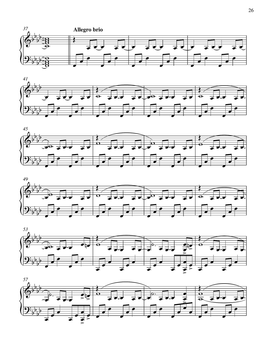 Hollow Workings Hollow Workings Piano Solo scores gallery preview page 2