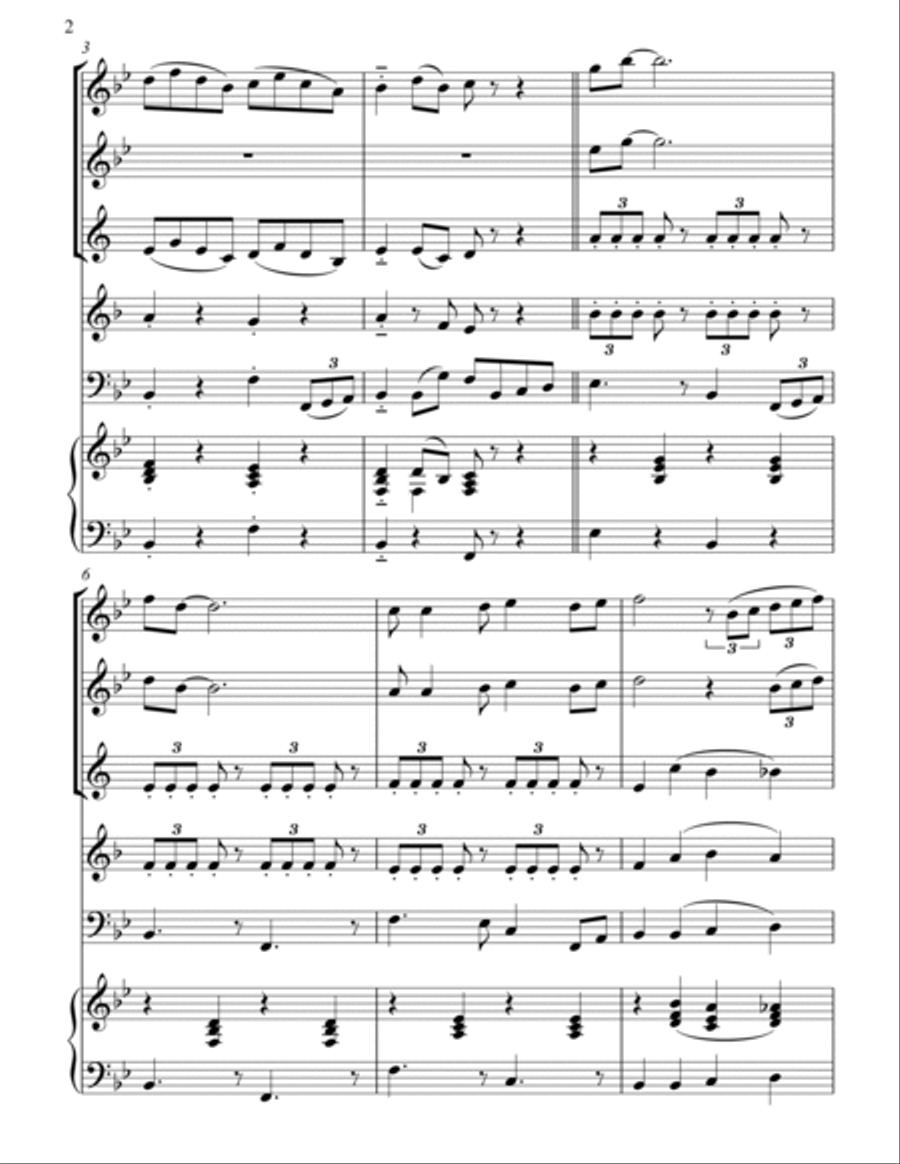 Skippy The Bush Kangaroo Skippy The Bush Kangaroo Chamber Music scores gallery preview page 3