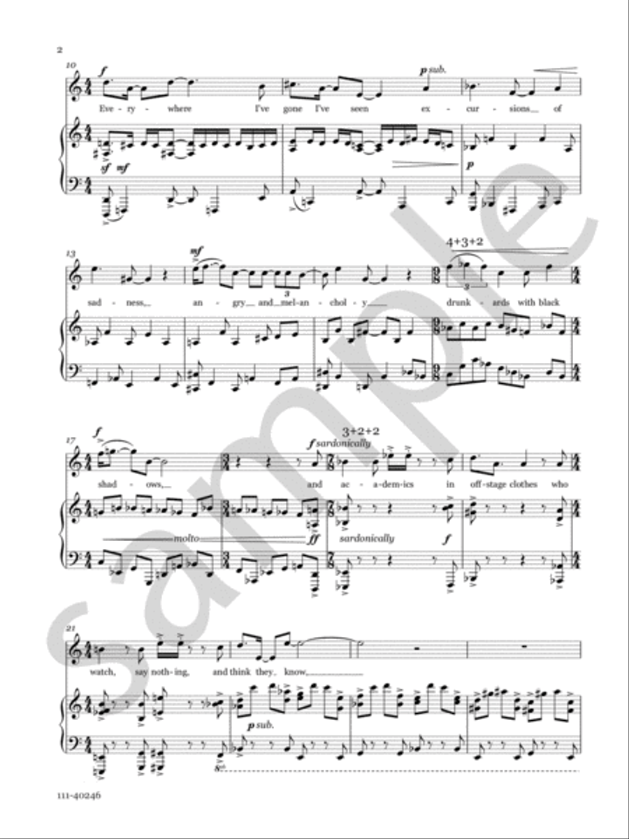 Times Alone Chamber Music scores gallery preview page 4