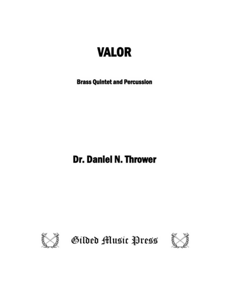 Valor (for Brass Quintet & Percussion) image number null