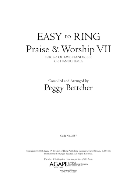 Easy To Ring Praise & Worship VII