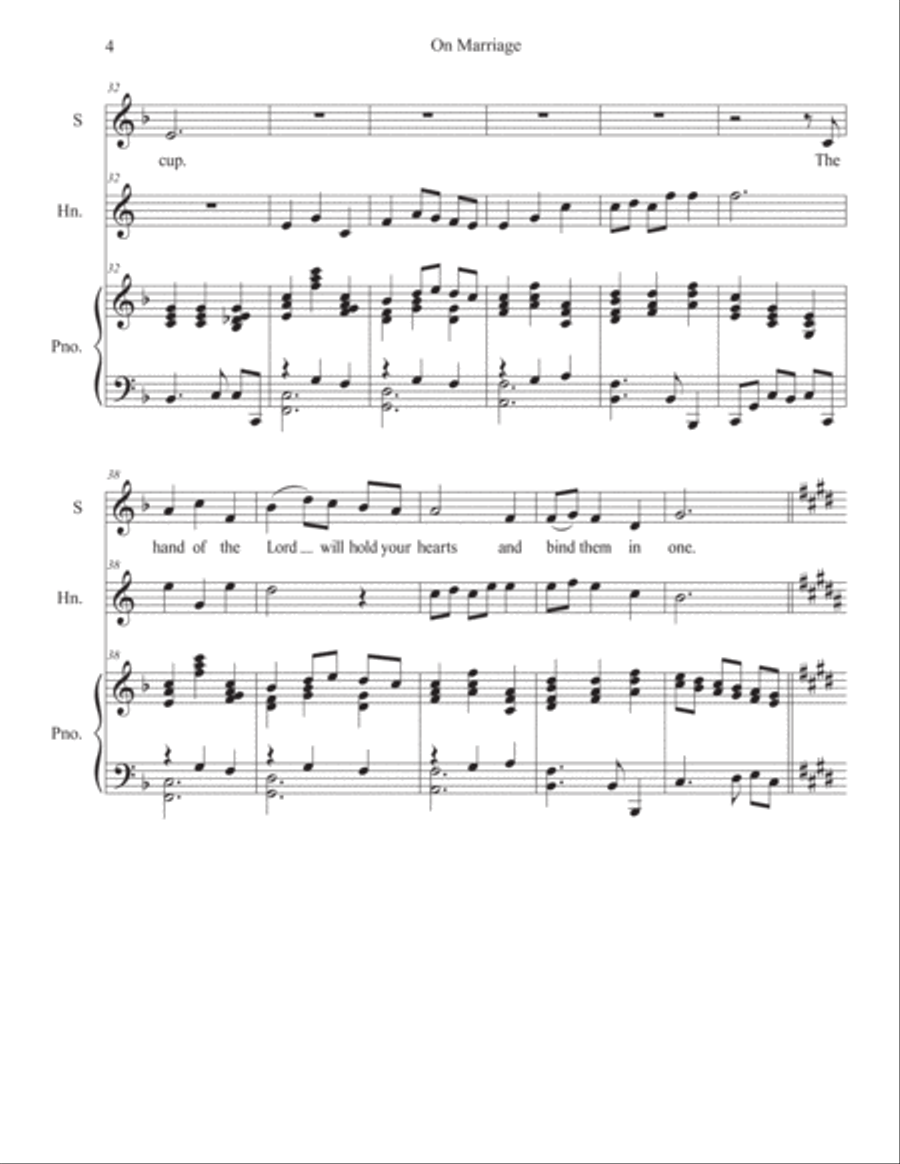 On Marriage Small Ensemble scores gallery preview page 4