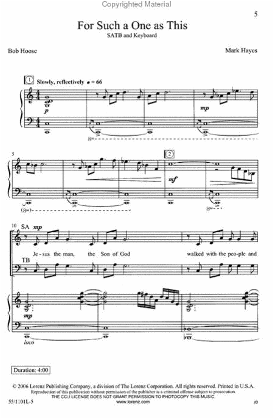 <br>Sheet music extract
