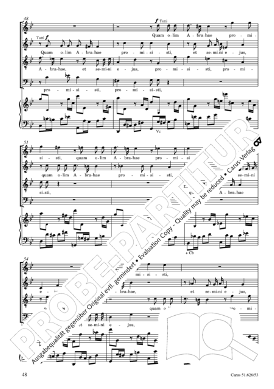 Requiem 4-Part scores gallery preview page 55
