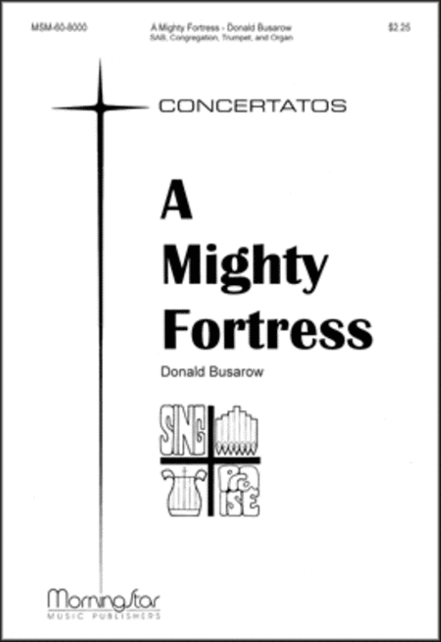 A Mighty Fortress 3-Part scores gallery preview page 1