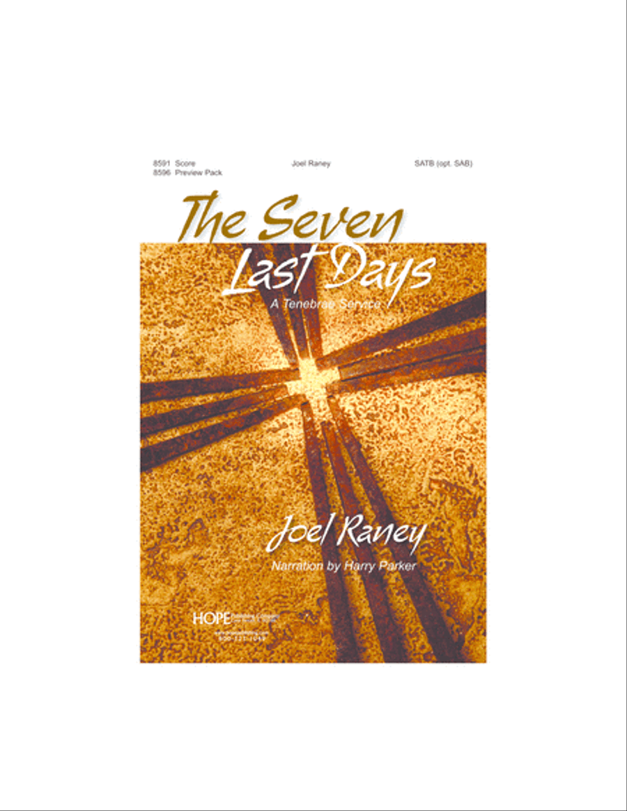 The Seven Last Days 4-Part scores gallery preview page 2
