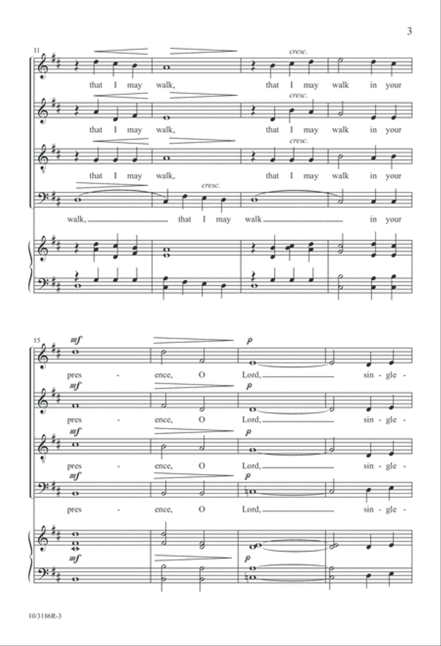 Teach Me, Lord, Your Way SSATB scores gallery preview page 3