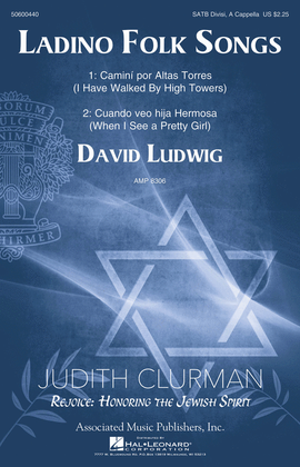 Book cover for Ladino Folk Songs