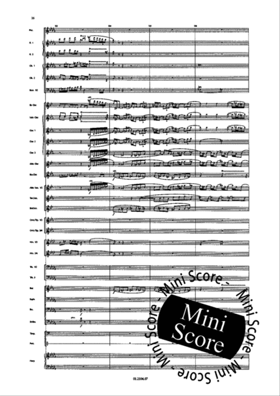 Die Meistersinger von Nurnberg Concert Band scores gallery preview page 30