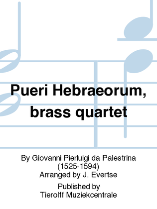 Pueri Hebræorum, Brass Quartet
