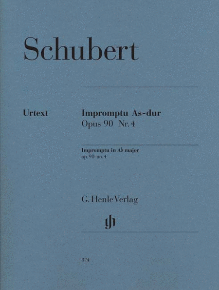 Schubert, Franz: Impromptu A flat major op. 90,4 D 899