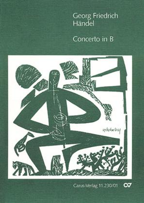 Book cover for Concerto in B flat major