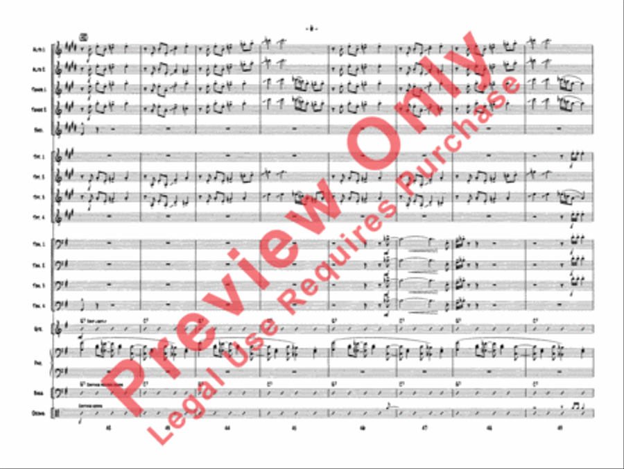 One Mint Julep Jazz Ensemble scores gallery preview page 9