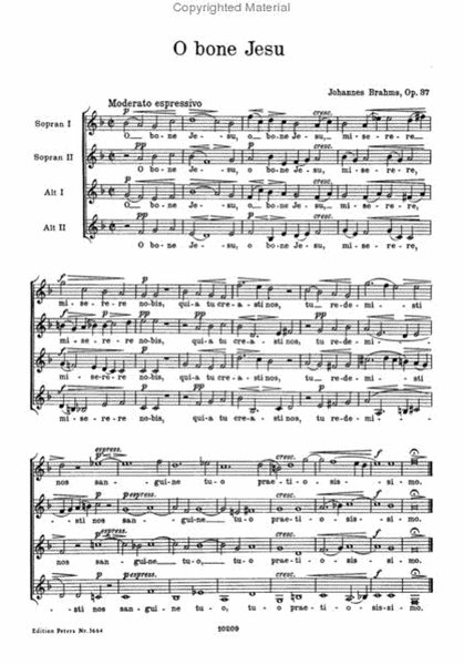 3 Sacred Choruses Op. 37