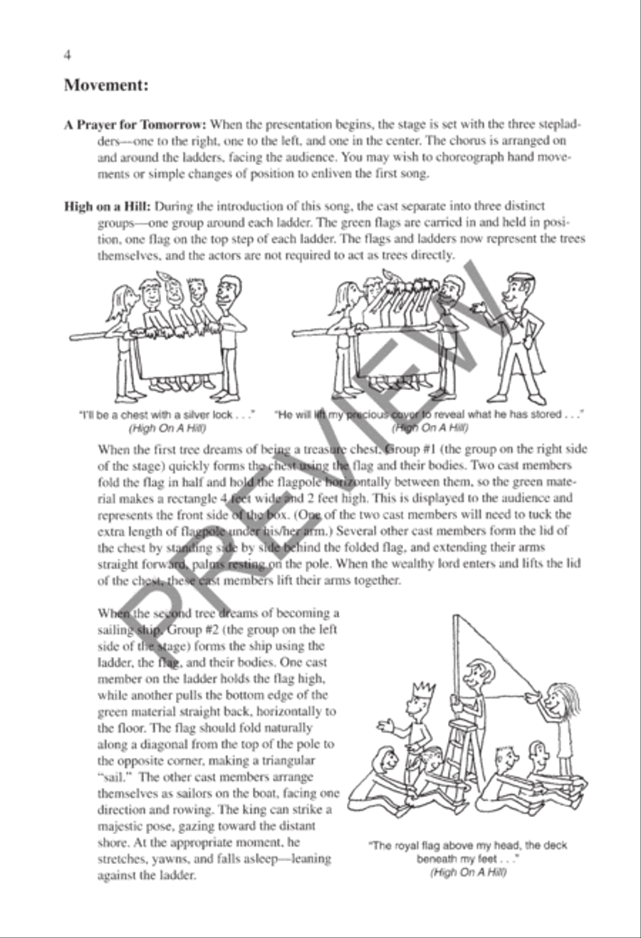 The Tale of the Three Trees Preview Kit (Score & CD) CD scores gallery preview page 5