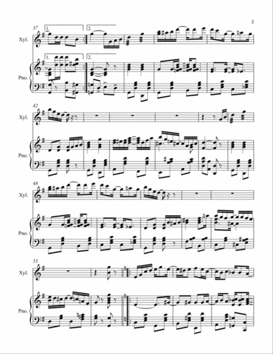 Weeping Willow Piano scores gallery preview page 3
