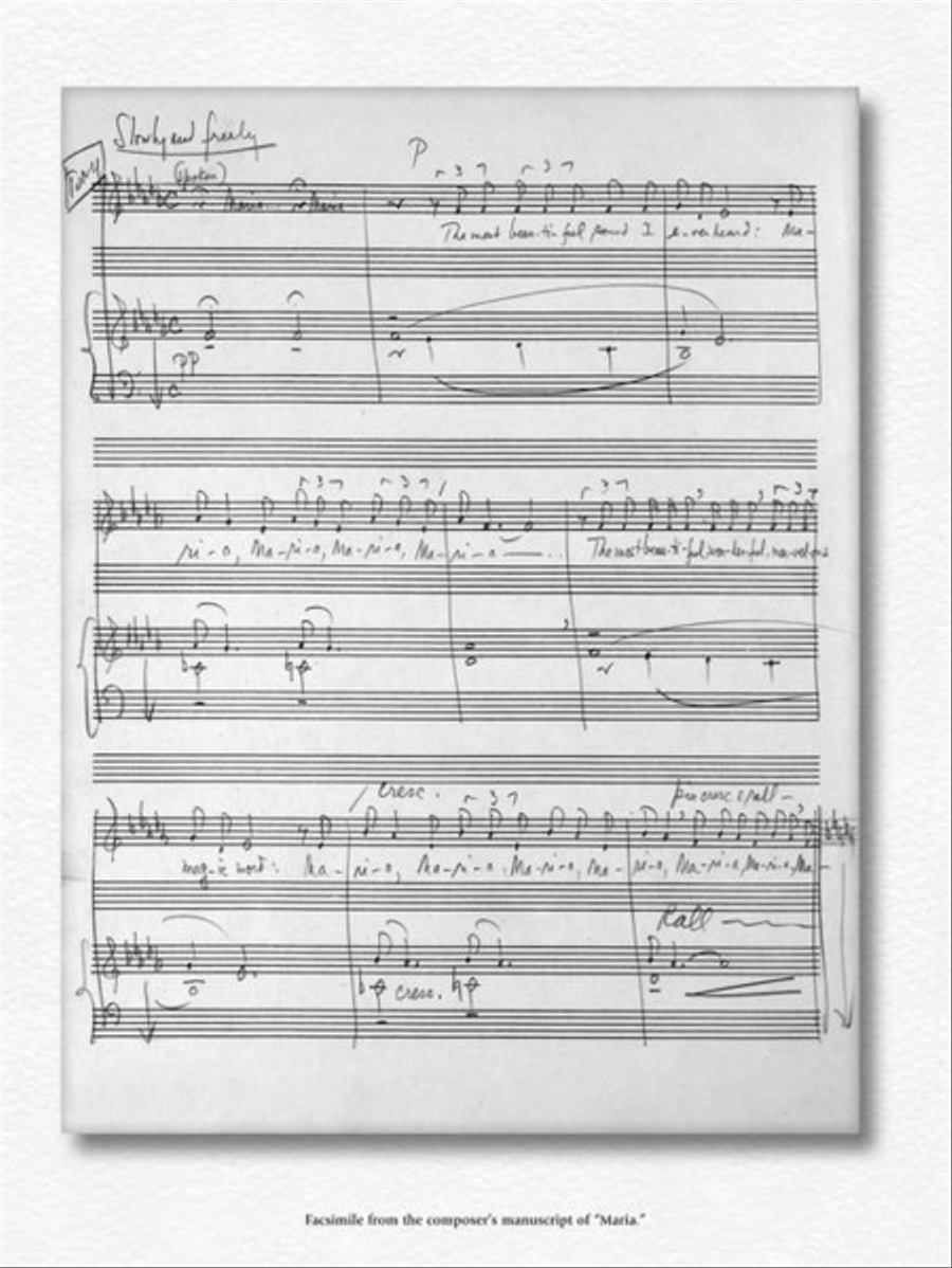 West Side Story Instrumental Solos Violin Solo scores gallery preview page 5
