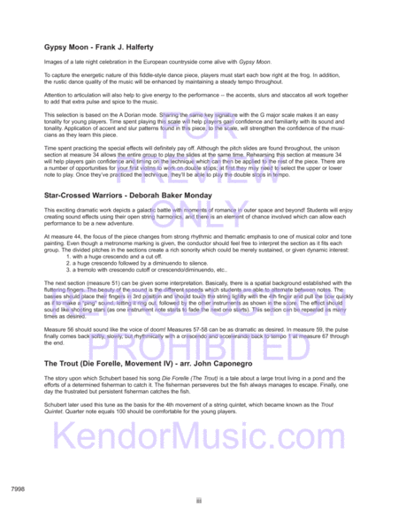 Kendor Concert Favorites, Volume 2 - Viola