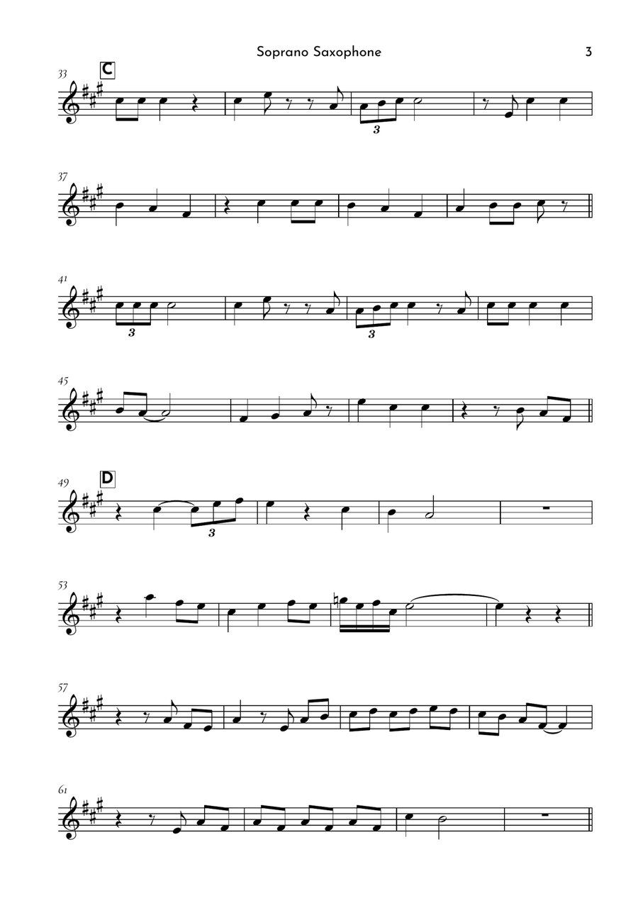 If I Ain't Got You If I Ain't Got You Soprano Saxophone scores gallery preview page 3