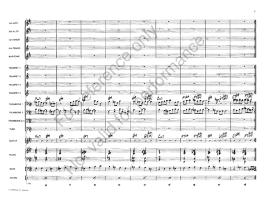Blue Bones Blue Bones Jazz Ensemble scores gallery preview page 8