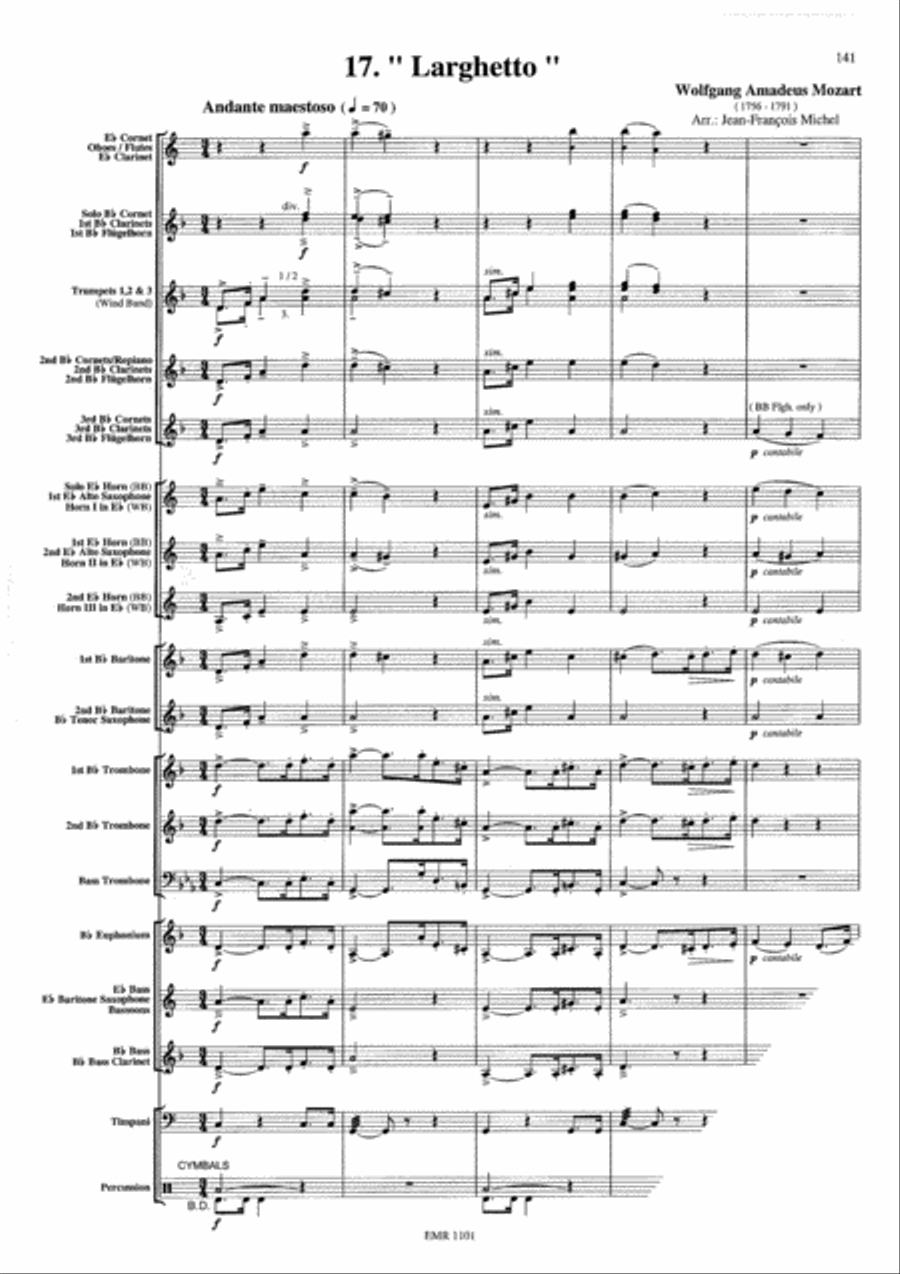 Musica Sacra Concert Band scores gallery preview page 19