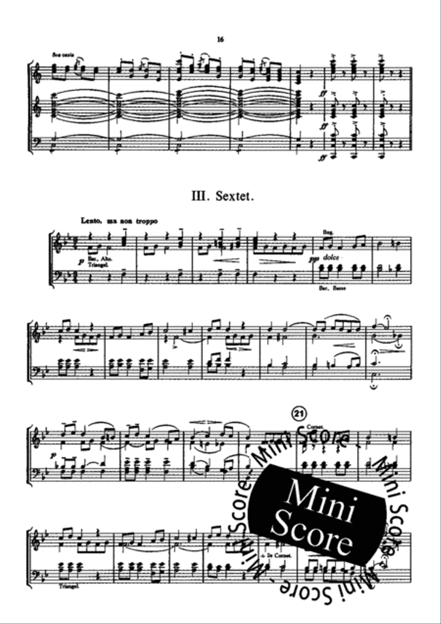 Die Verkaufte Braut Concert Band scores gallery preview page 18