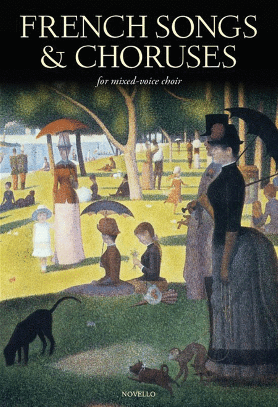 French Songs & Choruses French Songs & Choruses 4-Part scores gallery preview page 1