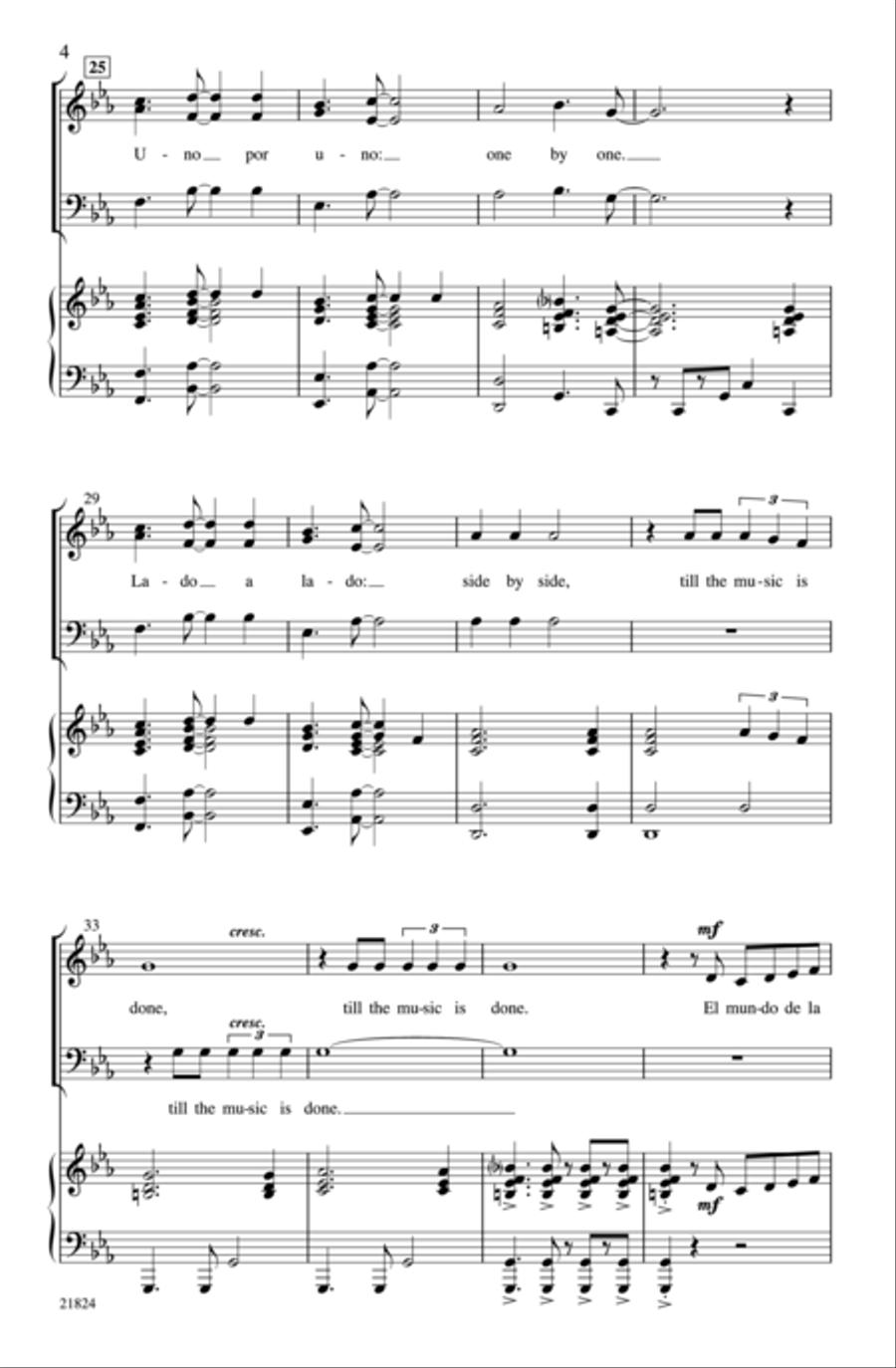 La Musica La Musica 3-Part scores gallery preview page 4